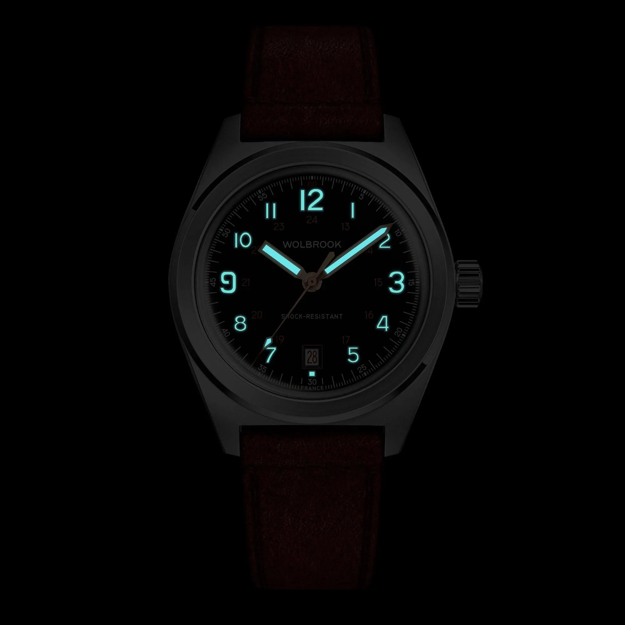 Outrider Automatic Watch – Black & Gilt - 21