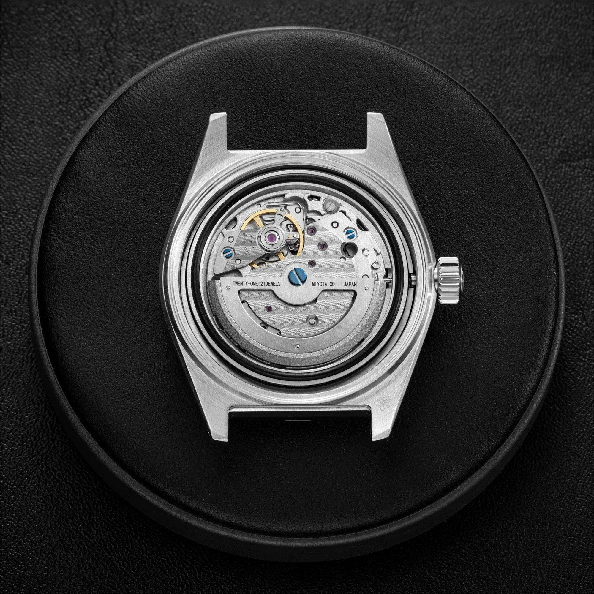 Outrider Automatic Watch – Blue, No Date