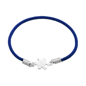 Puzzle Piece Autism Awareness Stretch Bracelets