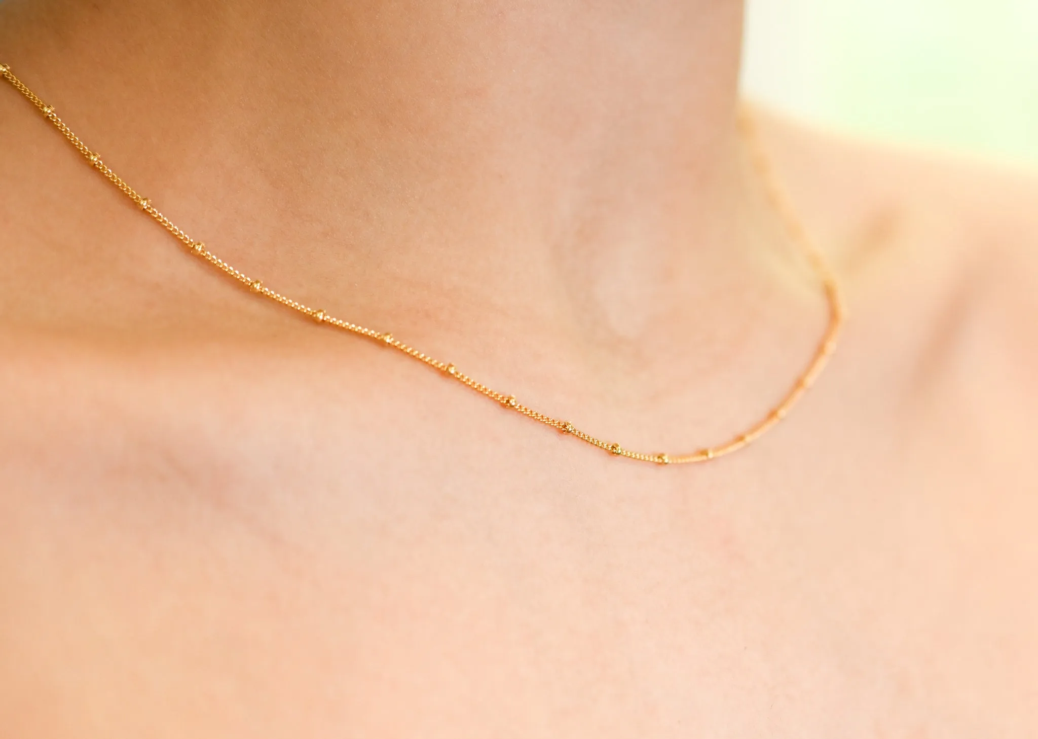 Satellite Gold Fill Chain