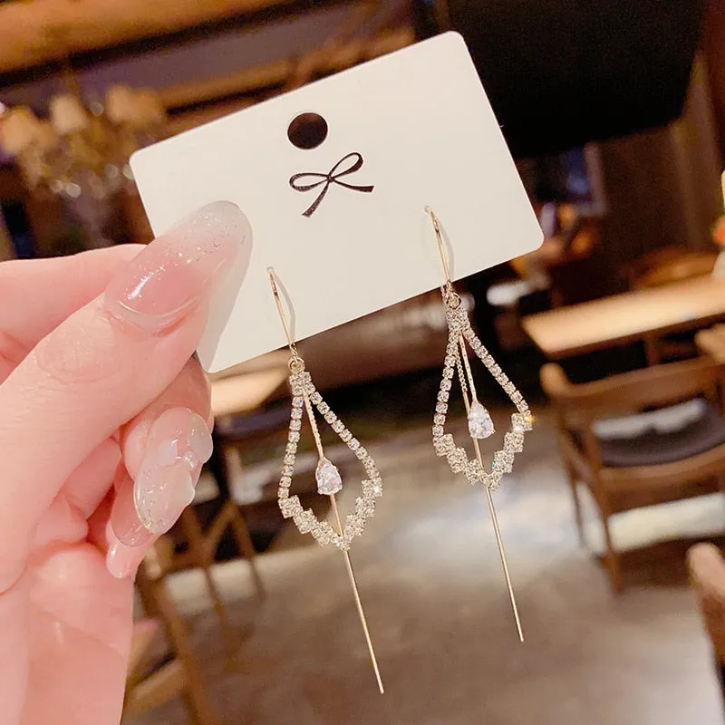 Simple Heart Stud Earrings