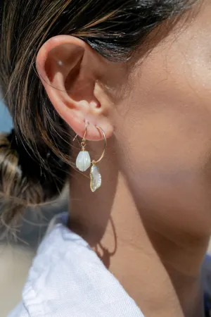 Simple Pikake Earrings - Kamakana
