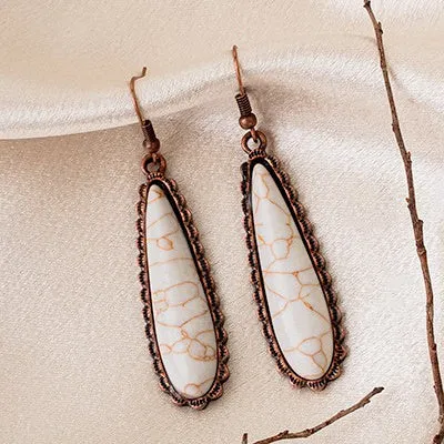 Simple Tears Earrings- 2 Colors