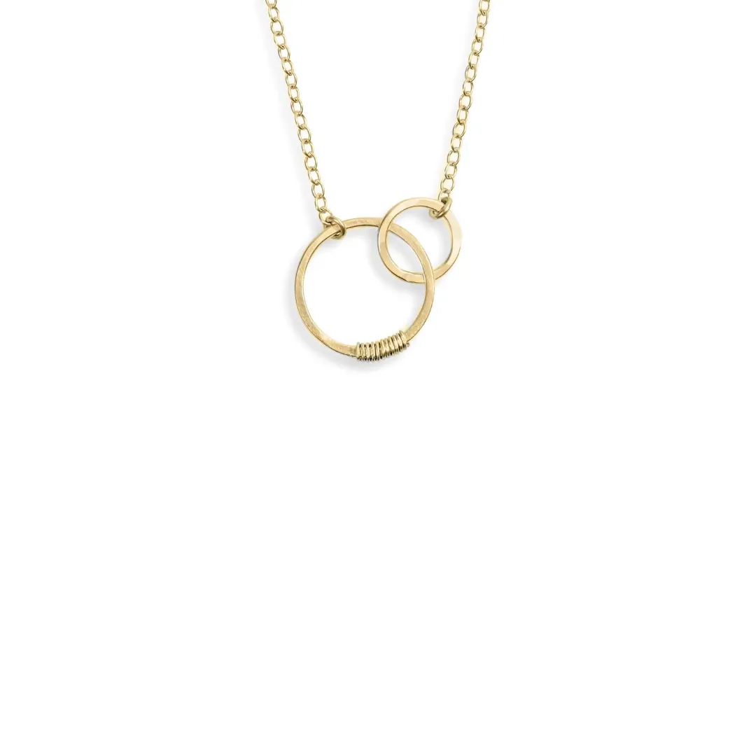 Sisters Gold Fill Necklace