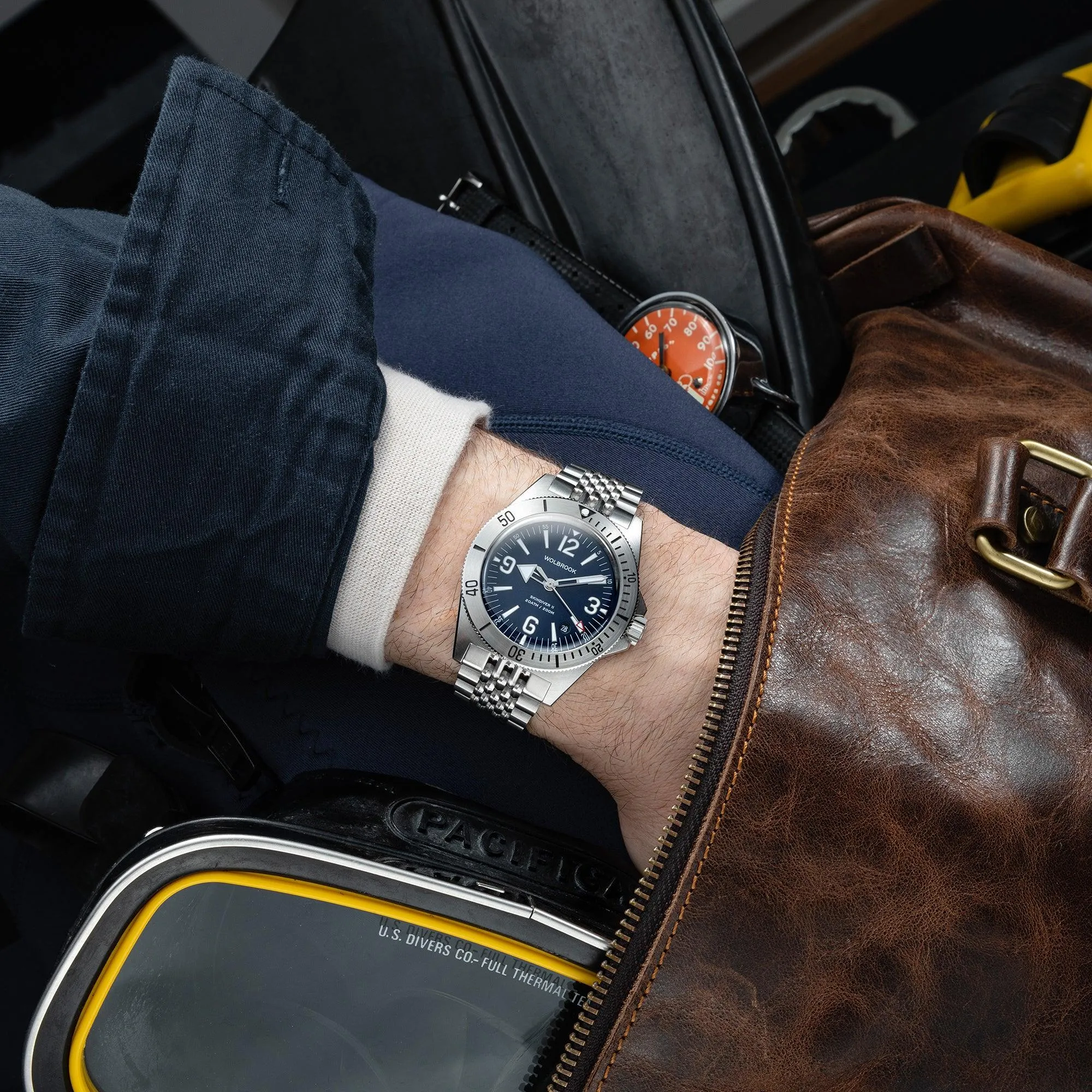 Skindiver II Automatic Dive Watch - Blue