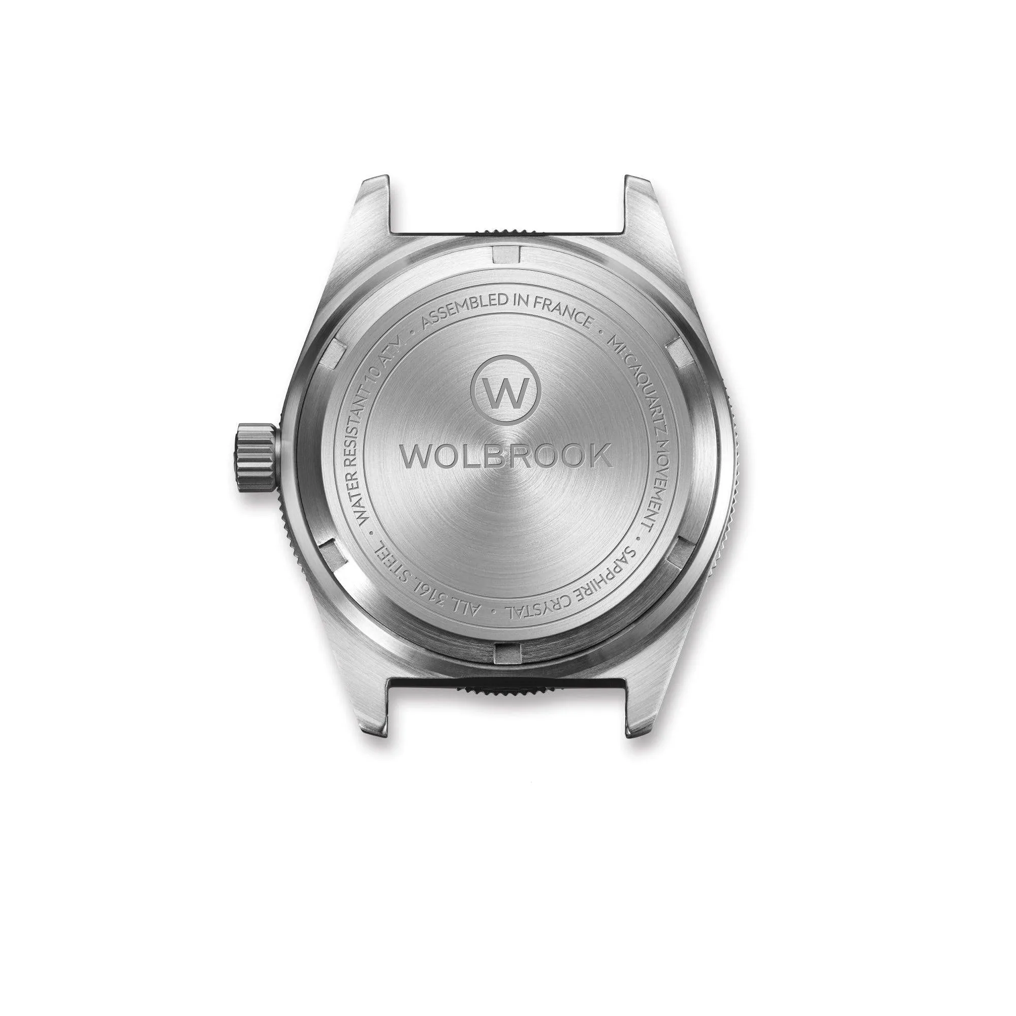 Skindiver WT Mecaquartz Bracelet Watch - White & Steel