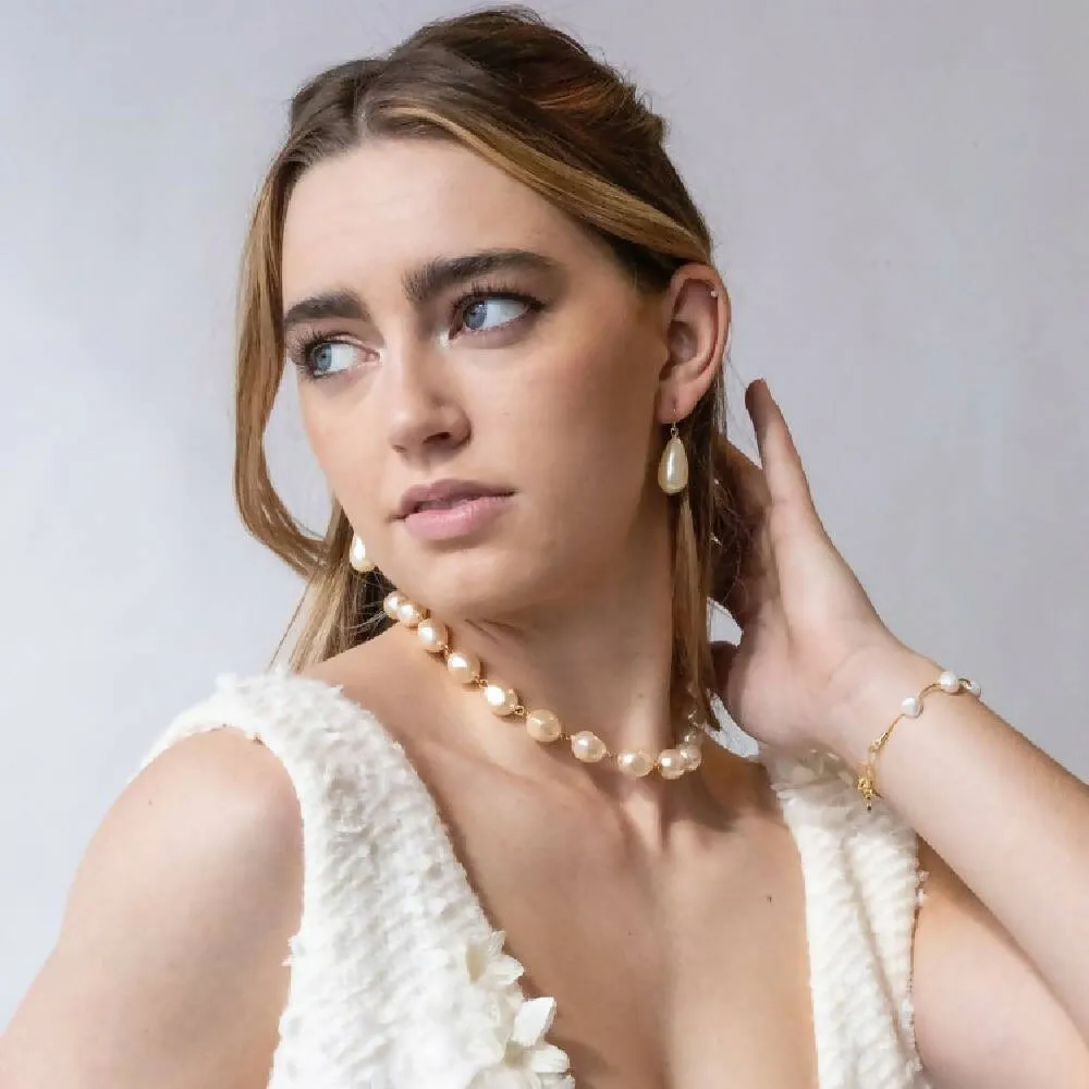 The Pearl Drop Earrings