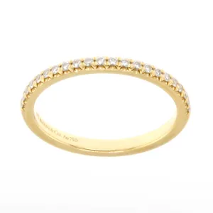 Tiffany & Co. Soleste Half Eternity Ring in 18K Gold