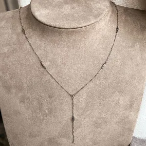 Vintage Fancy Link Y Chain Necklace