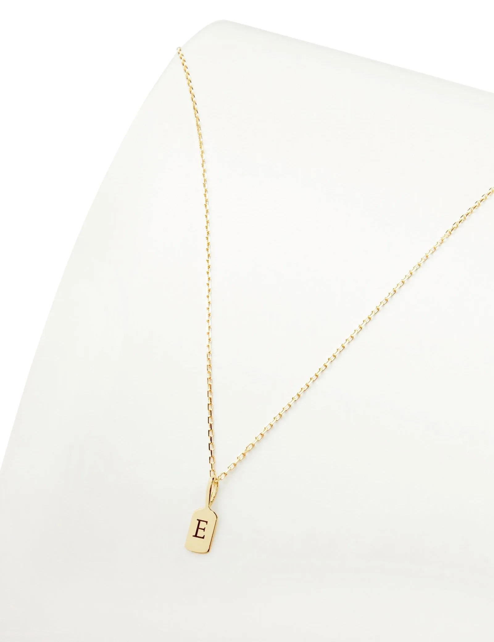 Yellow Gold Letter E