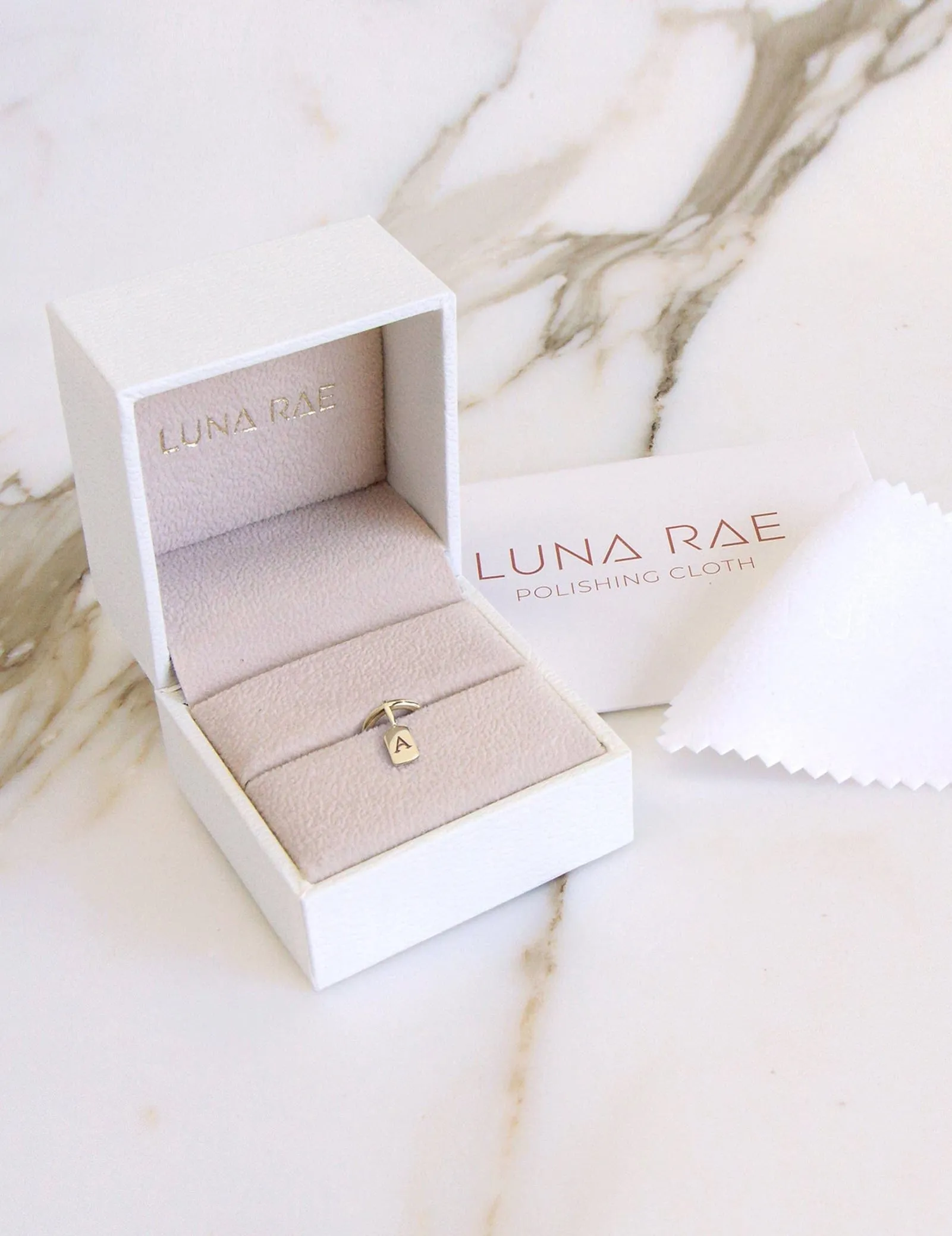Yellow Gold Letter E